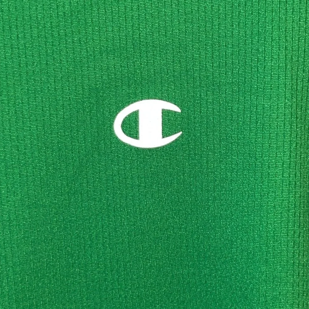 Champion Men's Green & Grey Powertrain Performance Short Sleeve T-shirt - M New - Picture 7 of 8